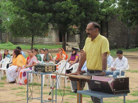 Mr. Atul Bhatt (Training _ Development Manager) addressing 