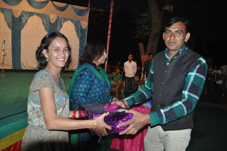 Mr. Dinesh Bharti awarded for Hindi Play Direction