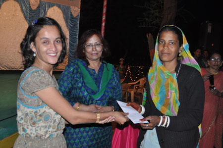 Ms. Sajan Bai awarded for special efforts