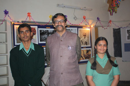 Headboy & Headgirl with Mr. Samik Ghosh