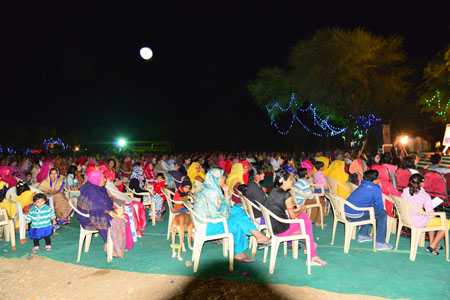 Parents on the Annual Day