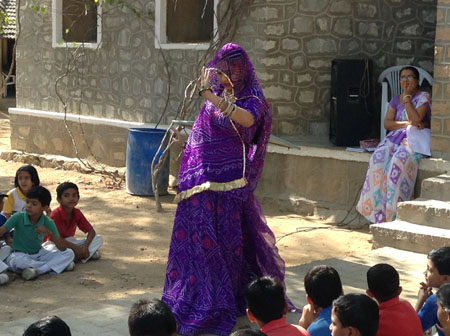 Mimansha Kunwar showing her talent in dancing